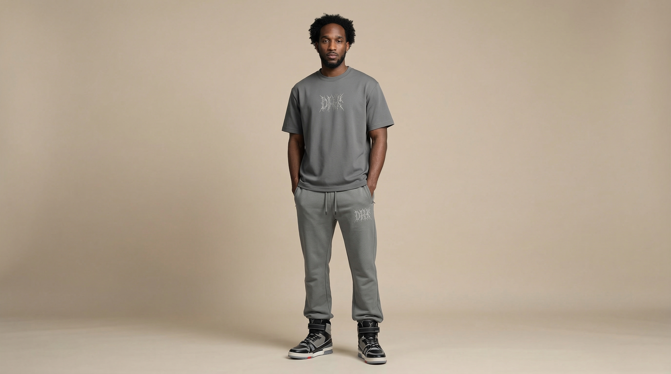 DHK grey shirt portrait display image